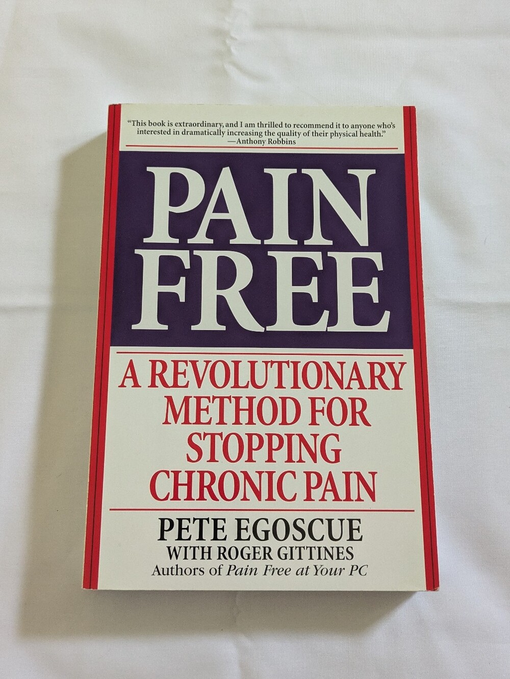 Nonfiction Chronic Pain Help Book